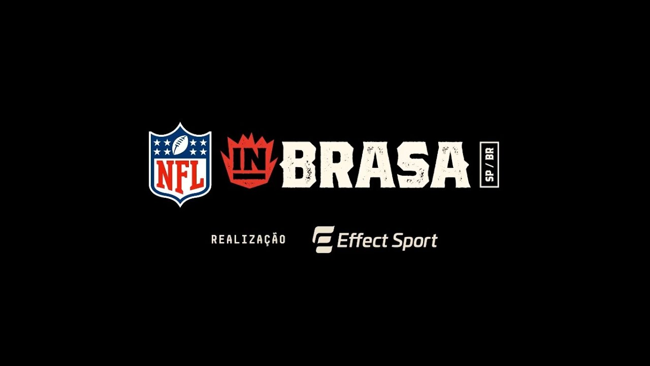 Logo NFL in Brasa
